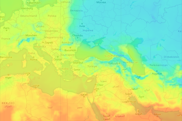 Understanding the OpenWeather Weather Map Collection.
