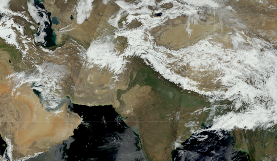 Data from Modis on the VANE platform!