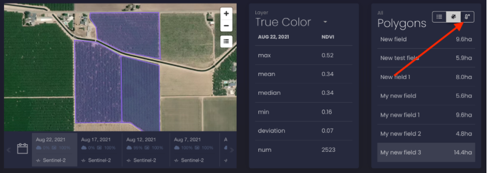 Visual global agricultural data in less time than a raindrop takes to fall to earth.